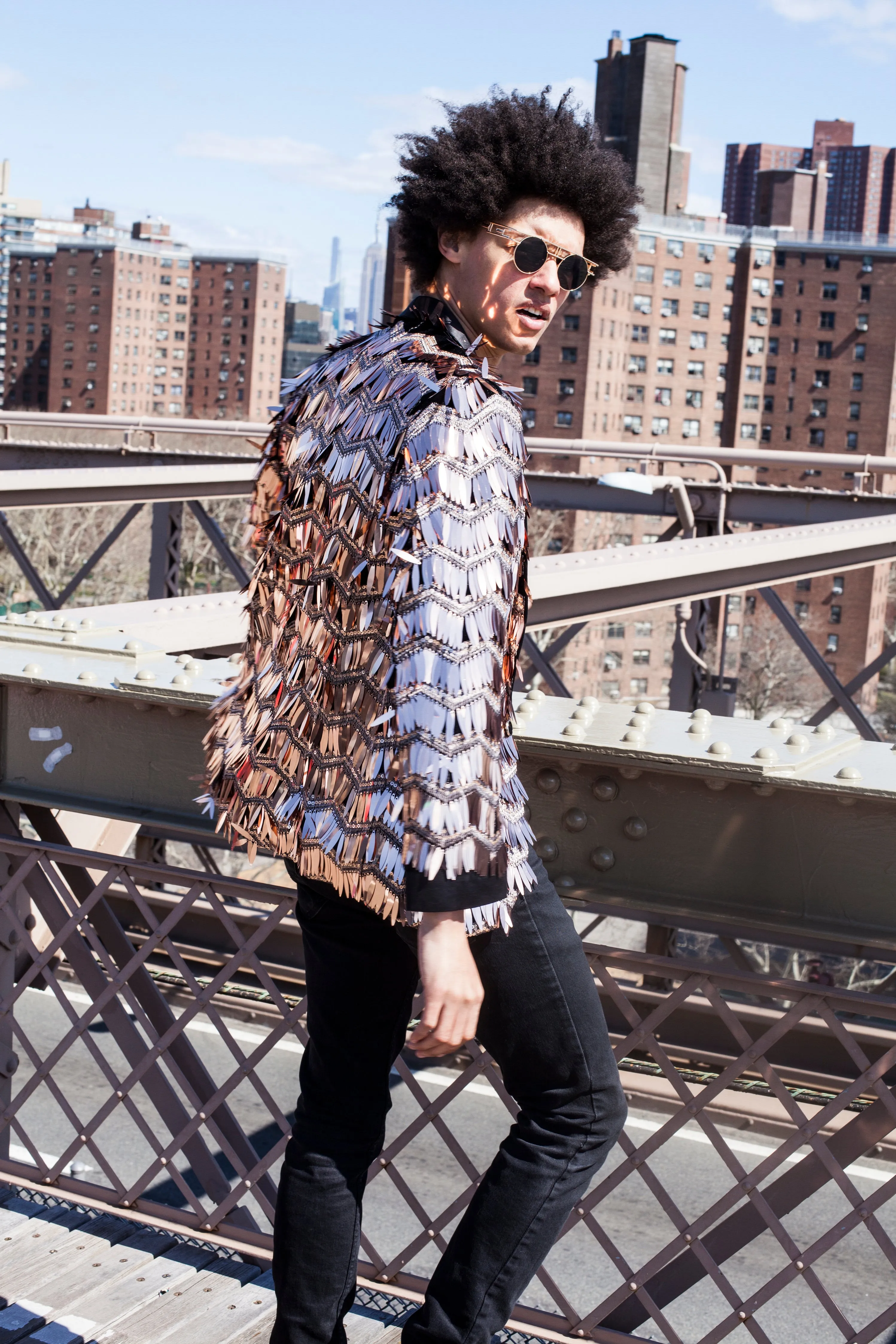 Hendrix Experience Sequin Jacket