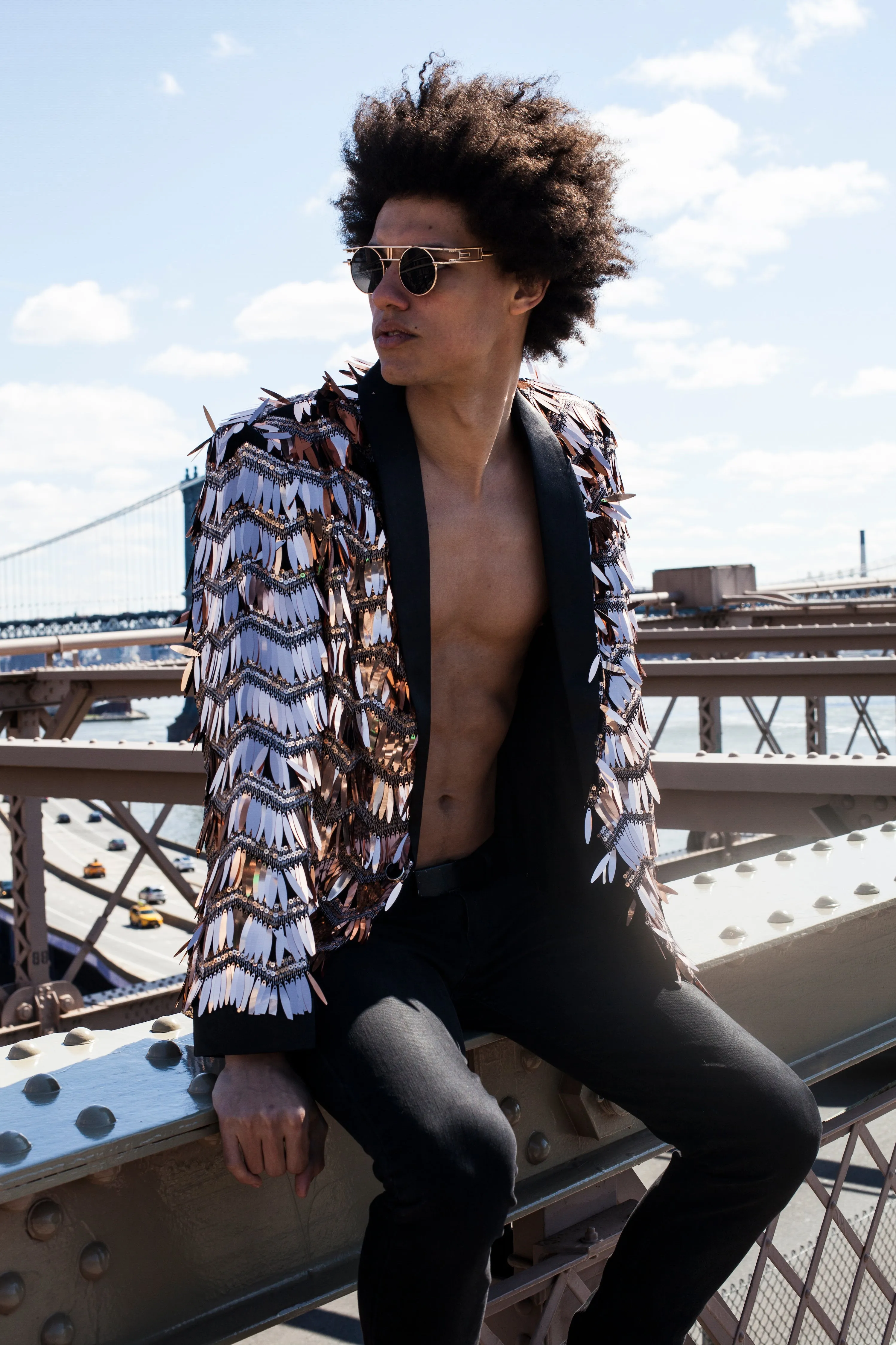 Hendrix Experience Sequin Jacket
