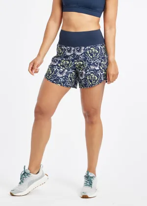 High Rise Long Roga Shorts