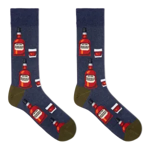 HOTSOX Men's Bourbon Crew Socks