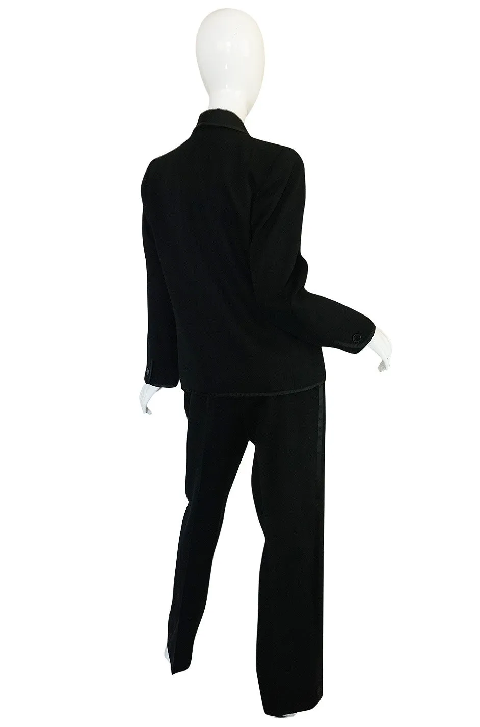 Iconic c1967 Yves Saint Laurent "Le Smoking" Tuxedo Suit