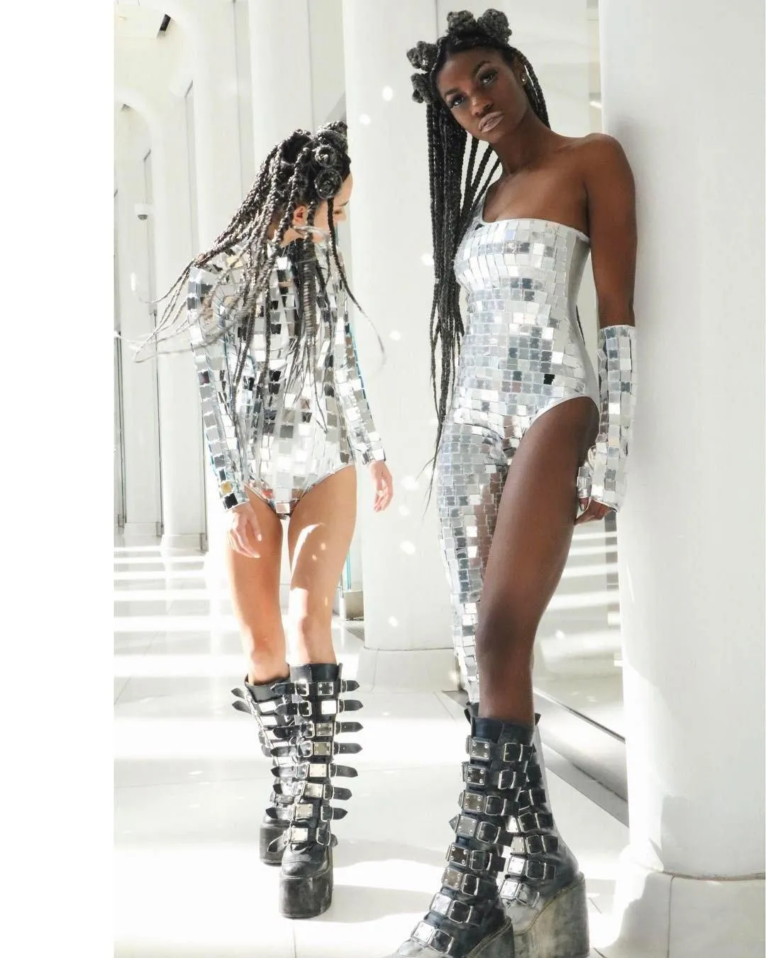 Illusion Futuristic Catsuit