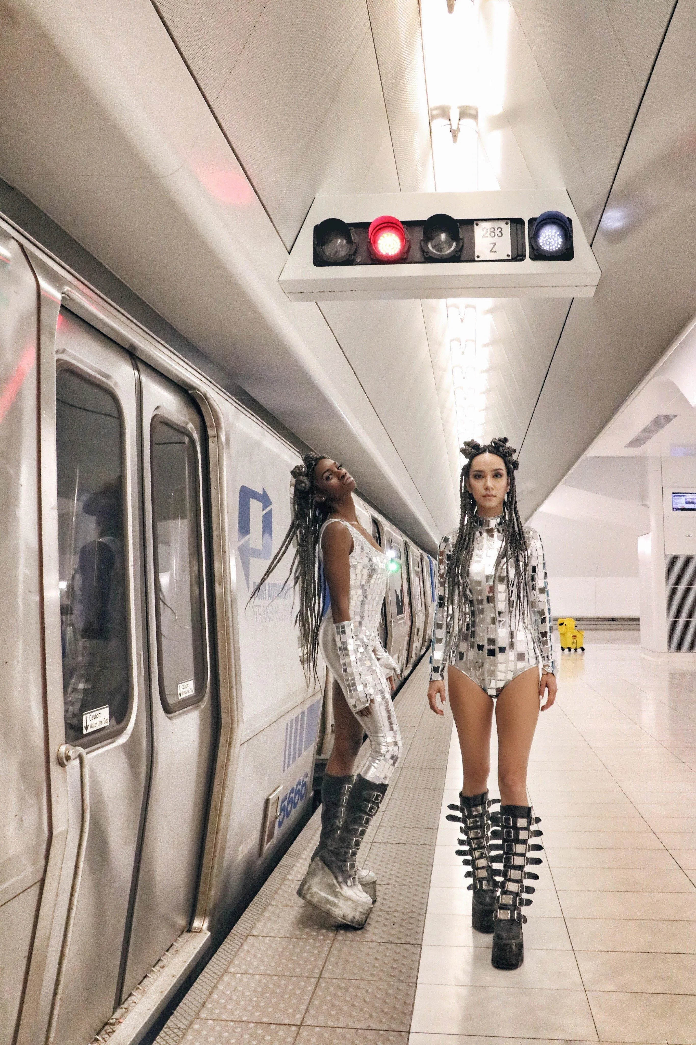 Illusion Futuristic Catsuit