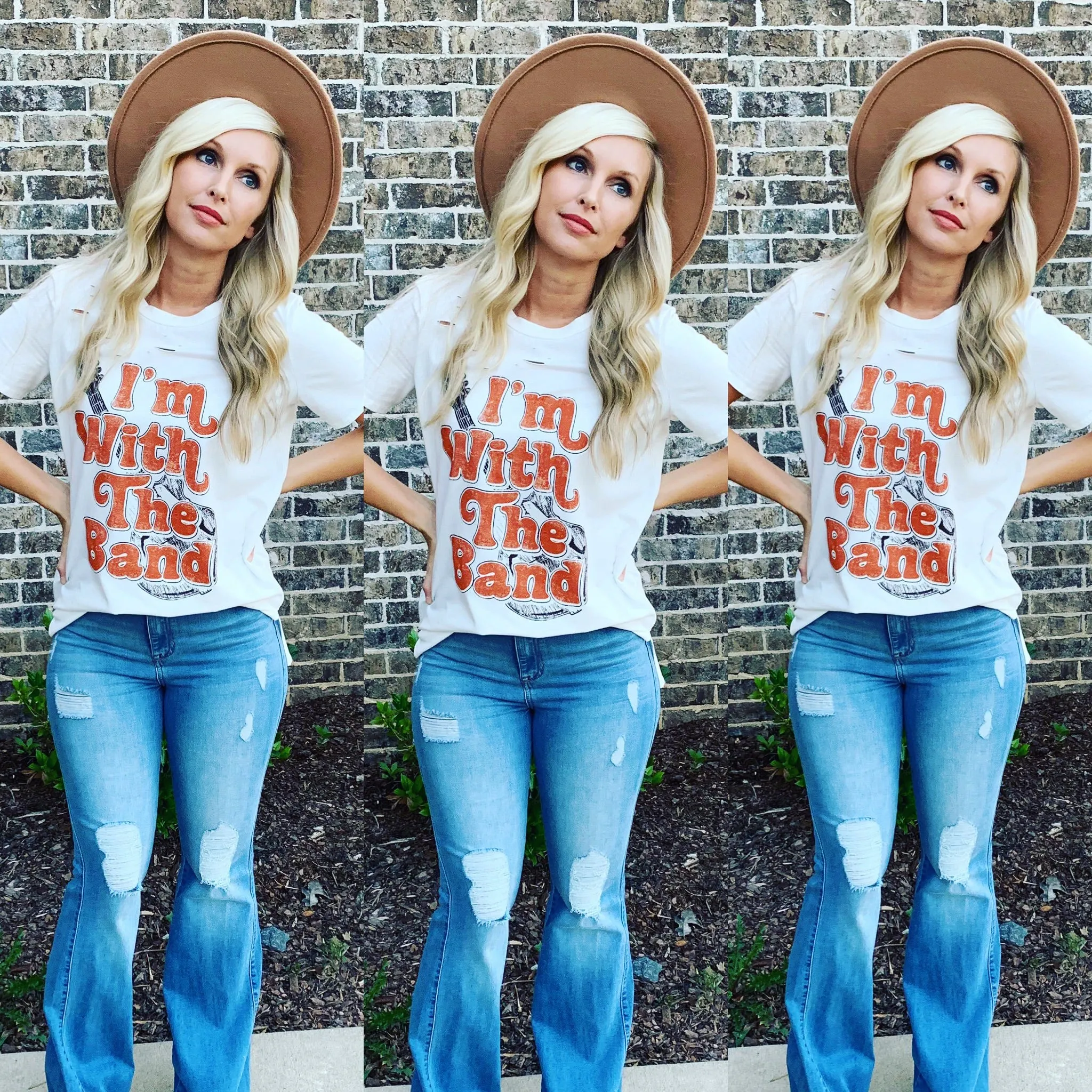 I’m With The Band tee