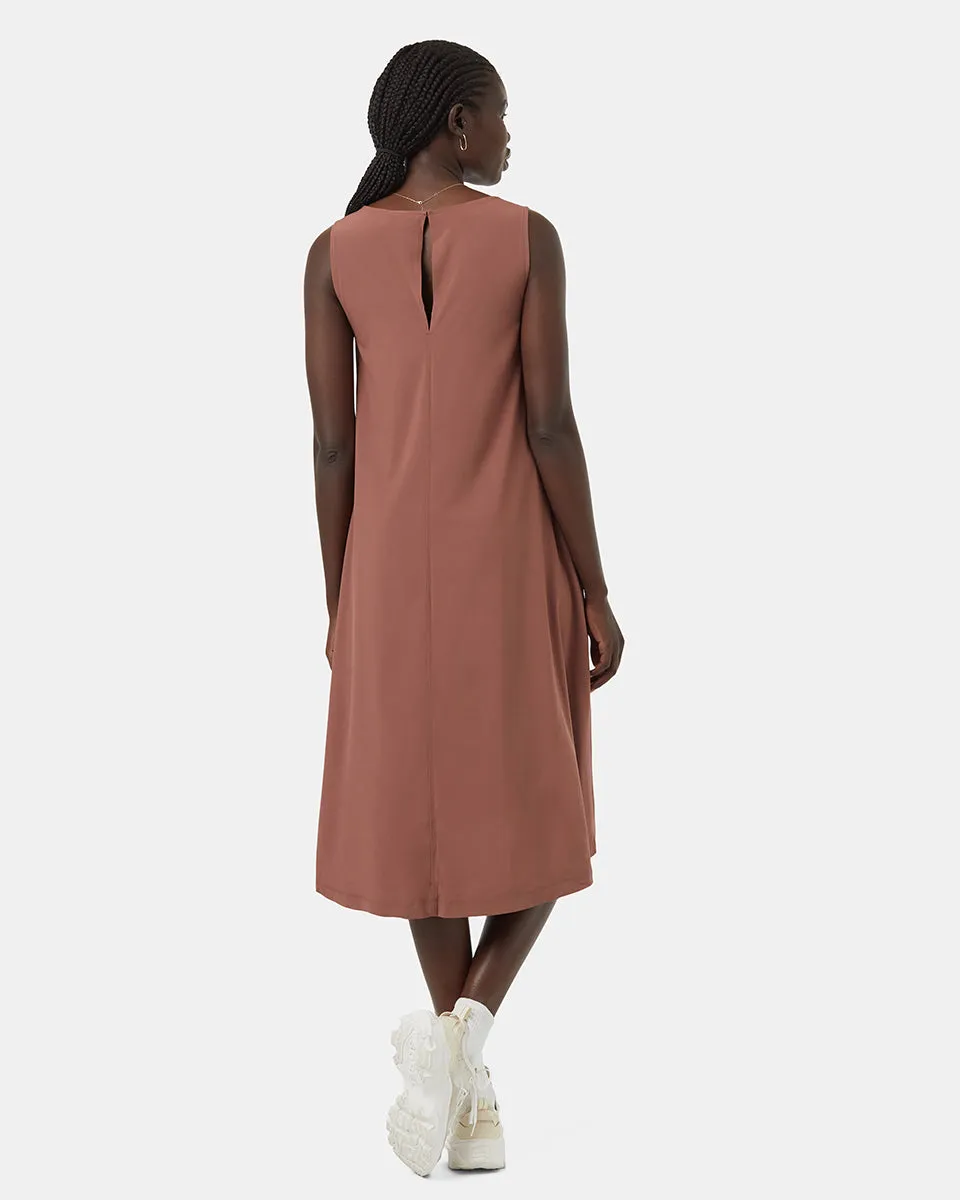inMotion Sleeveless Midi Dress