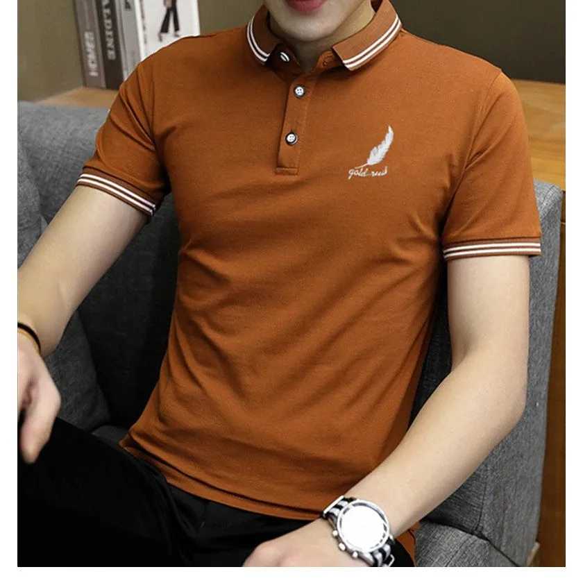 INSTOCK- Men's short-sleeved POLO shirt