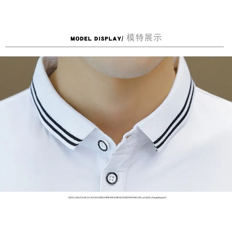 INSTOCK- Men's short-sleeved POLO shirt