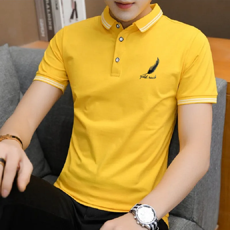 INSTOCK- Men's short-sleeved POLO shirt