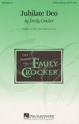 JUBILATE DEO 3 PT MIXED ARR CROCKER