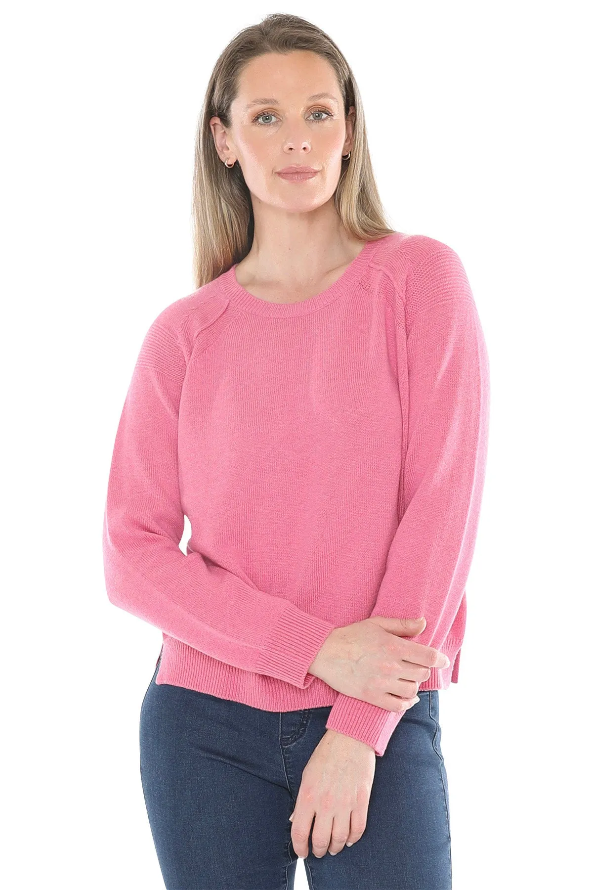 Jump detailed raglan pullover