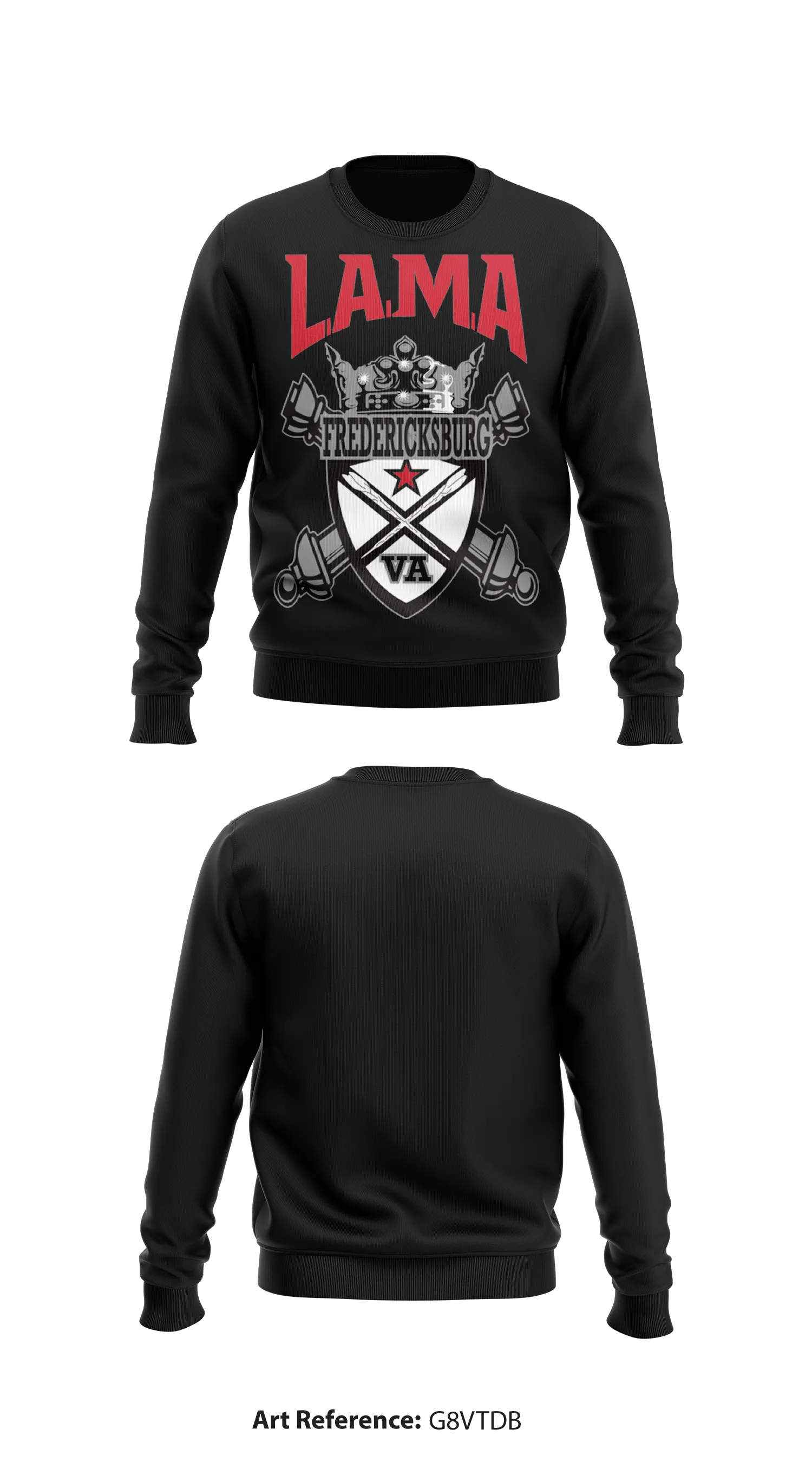 Latin American Motorcycle Association Store 1 Core Men's Crewneck Performance Sweatshirt - g8VtDb