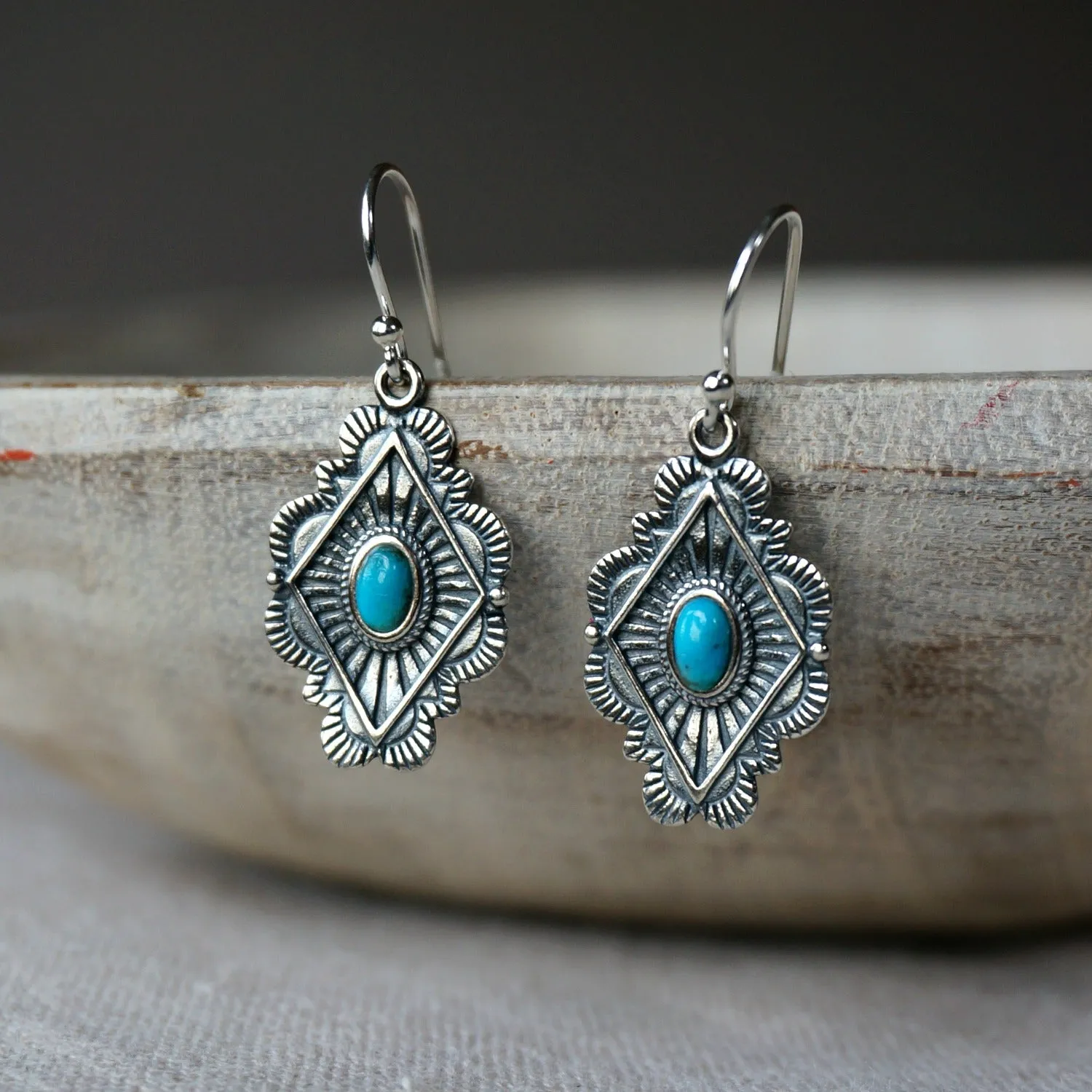 Leif Turquoise Earrings