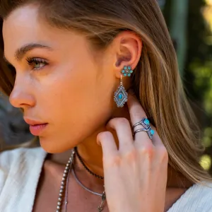 Leif Turquoise Earrings