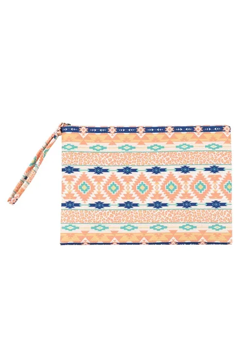 LEOPARD TRIBAL POUCH