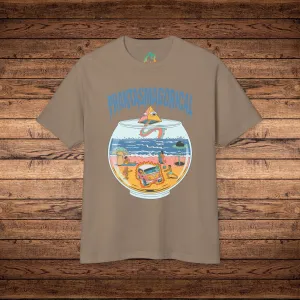 Life's A Beach  - Unisex Garment-Dyed Heavyweight Cotton Tee