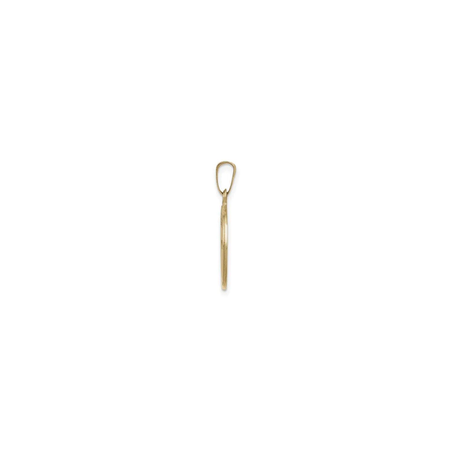 Lightweight Communion Engravable Pendant (14K)
