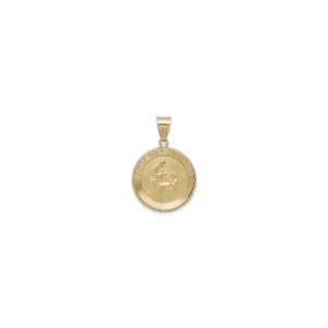 Lightweight First Communion Engravable Pendant (14K)