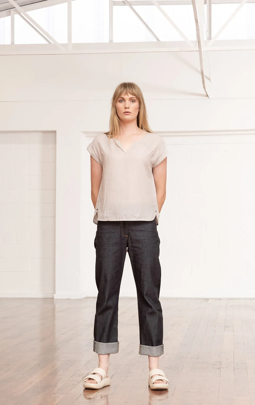 LIGHTWEIGHT ORGANIC COTTON TOP - CLEARANCE
