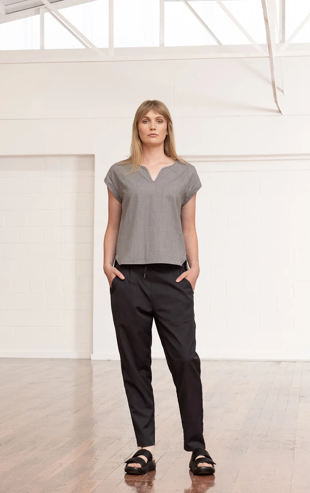 LIGHTWEIGHT ORGANIC COTTON TOP - CLEARANCE