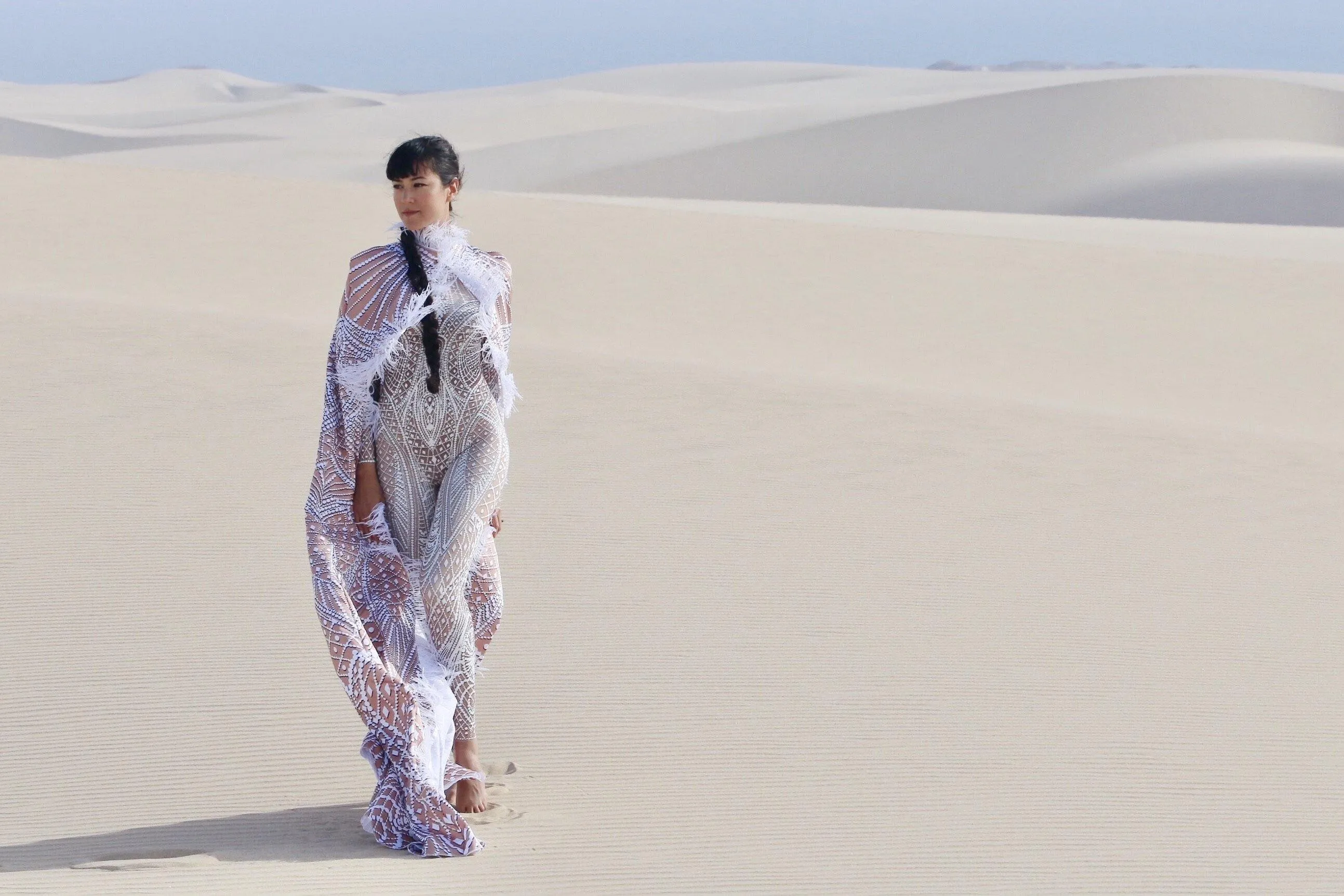 Lioness On The Rise  Cape   Catsuit
