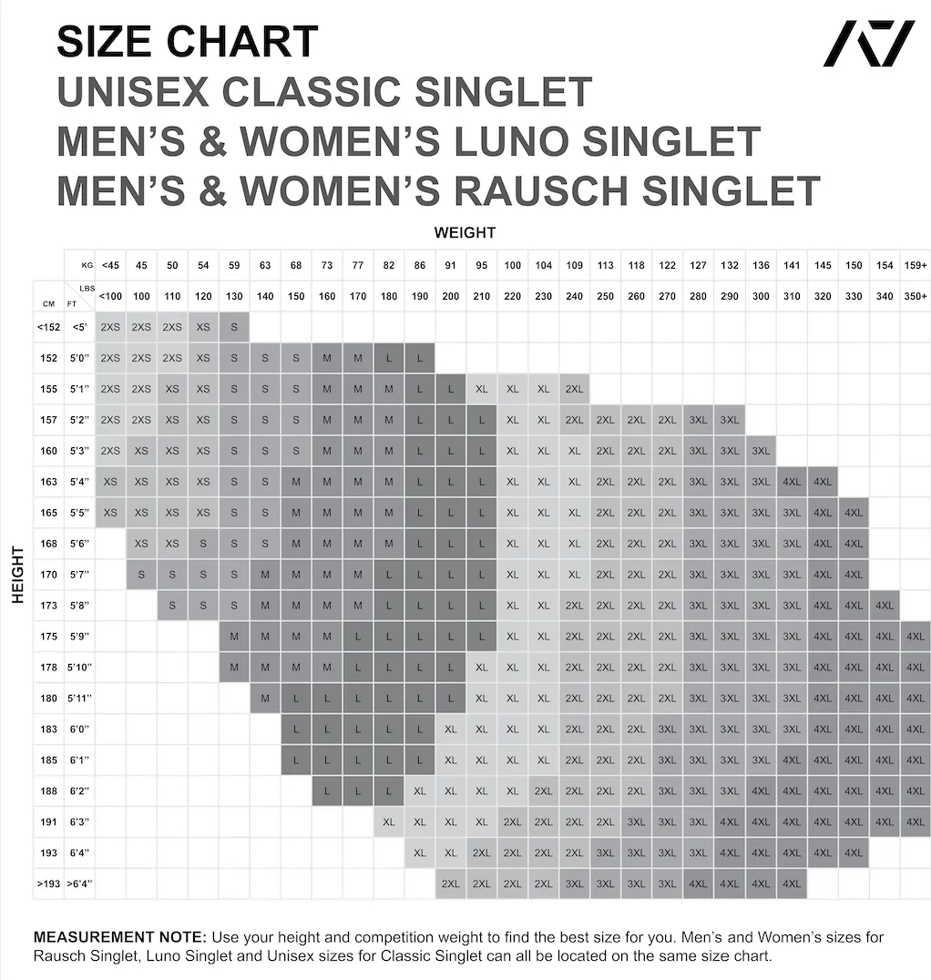 Luno Men's Singlet - IPF Approved - Cyanite