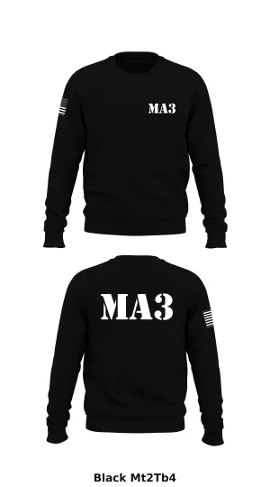 MA3 Store 1 Core Men's Crewneck Performance Sweatshirt - Mt2Tb4