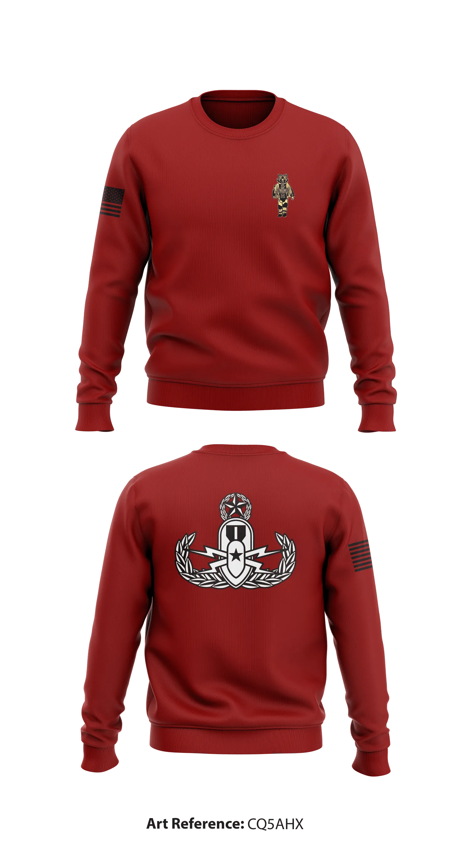 Malmstrom EOD Store 1 Core Men's Crewneck Performance Sweatshirt - cQ5ahx