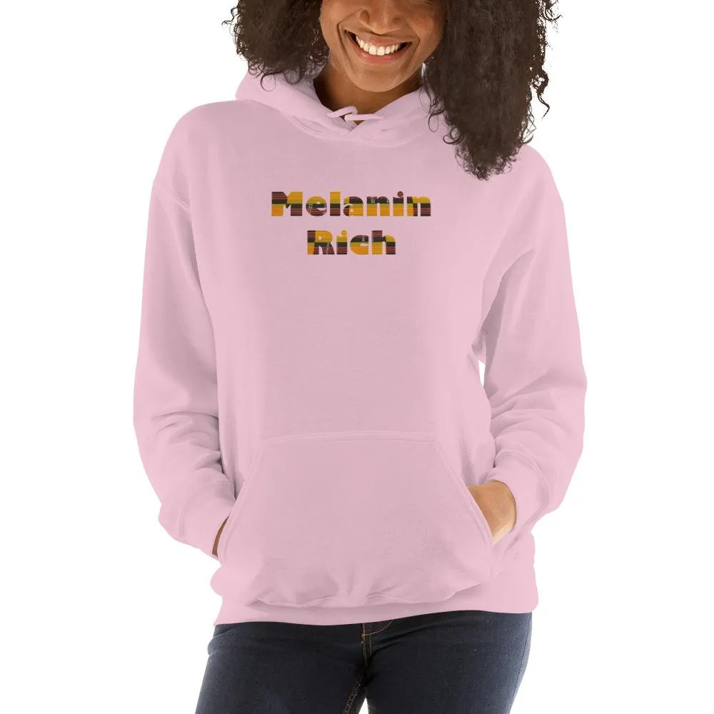 Melanin Rich African Print Unisex Hoodie