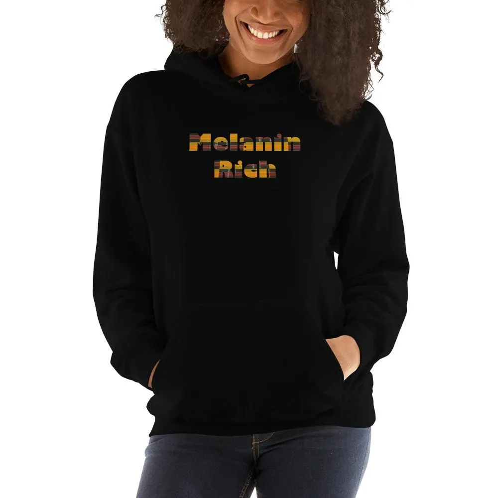 Melanin Rich African Print Unisex Hoodie