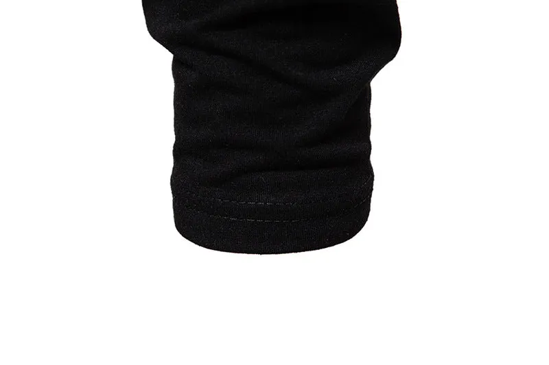 Men Crewneck Buttons Long Sleeves T-Shirt