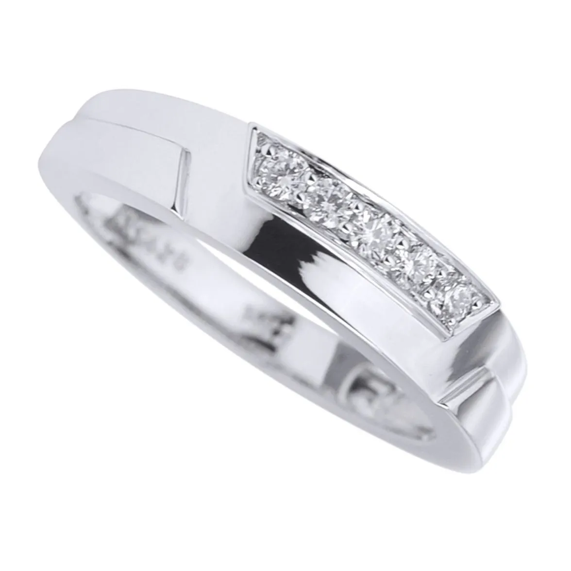 Men's 1/4Cts. Simple Diamond Band