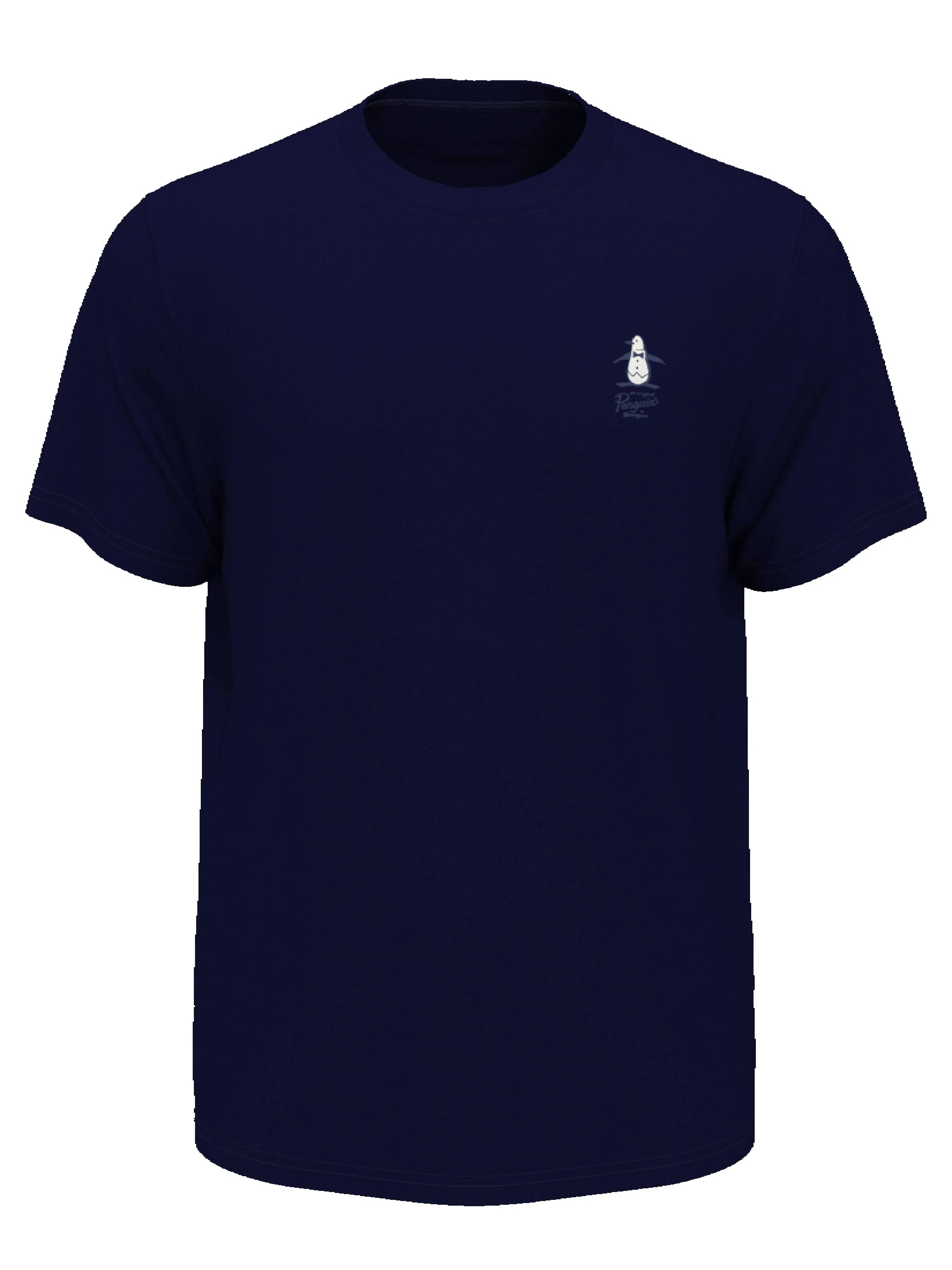 Men's 60s-Inspired Graphic Print Crew Neck Golf Tee