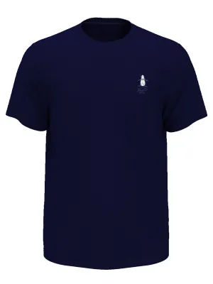 Men's 60s-Inspired Graphic Print Crew Neck Golf Tee