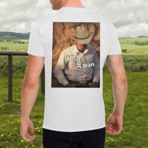 Men's Cowboy and Horses Printed Gildan T-shirt up to 5XL - Made in USA