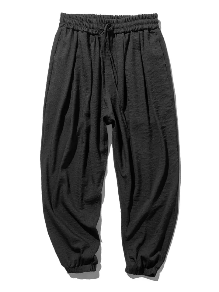 Men's Lightweight Elastic Waistband Jogger Pants