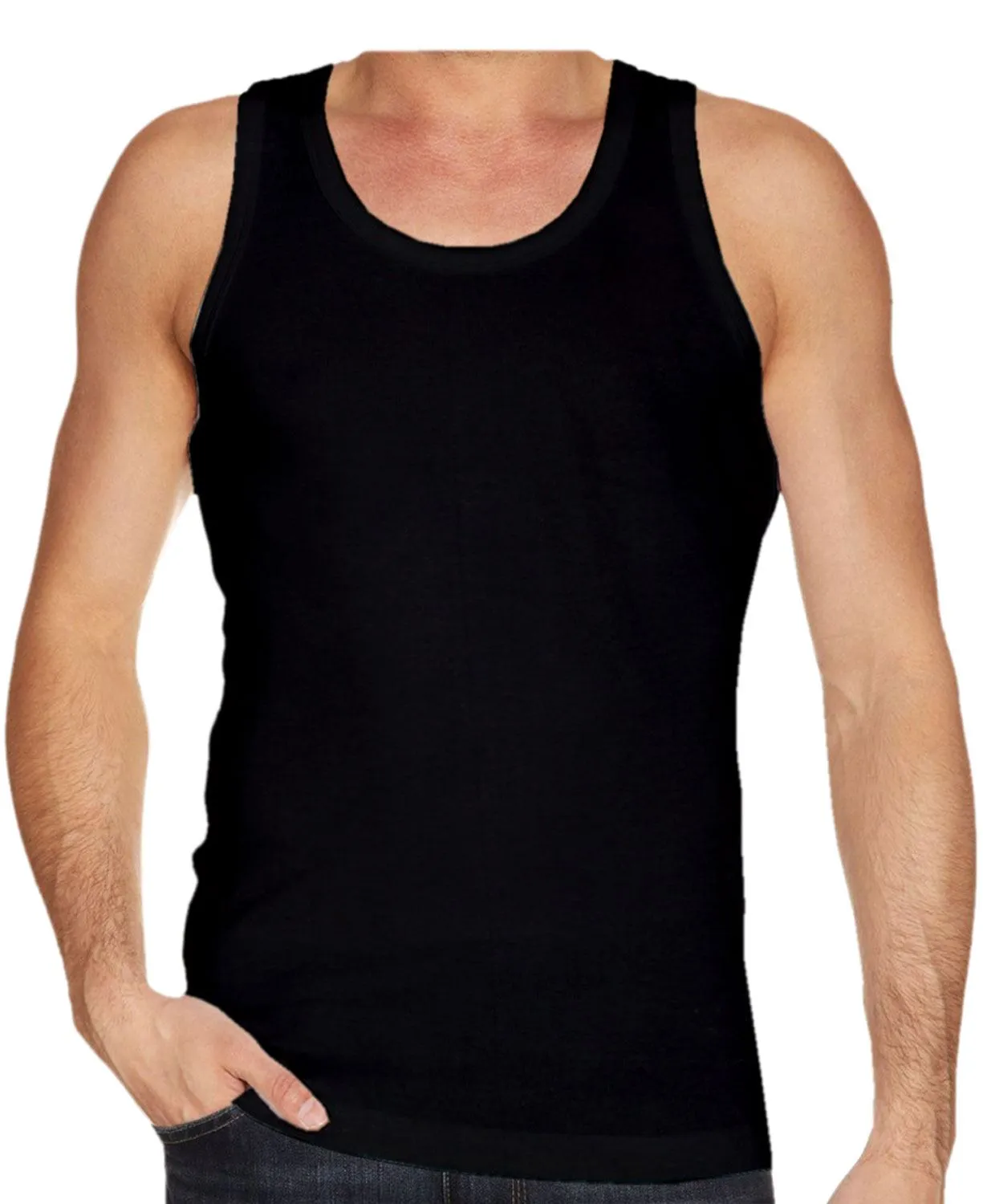 Mens Plain Vest Tank Top