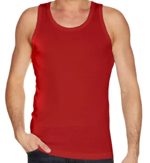 Mens Plain Vest Tank Top