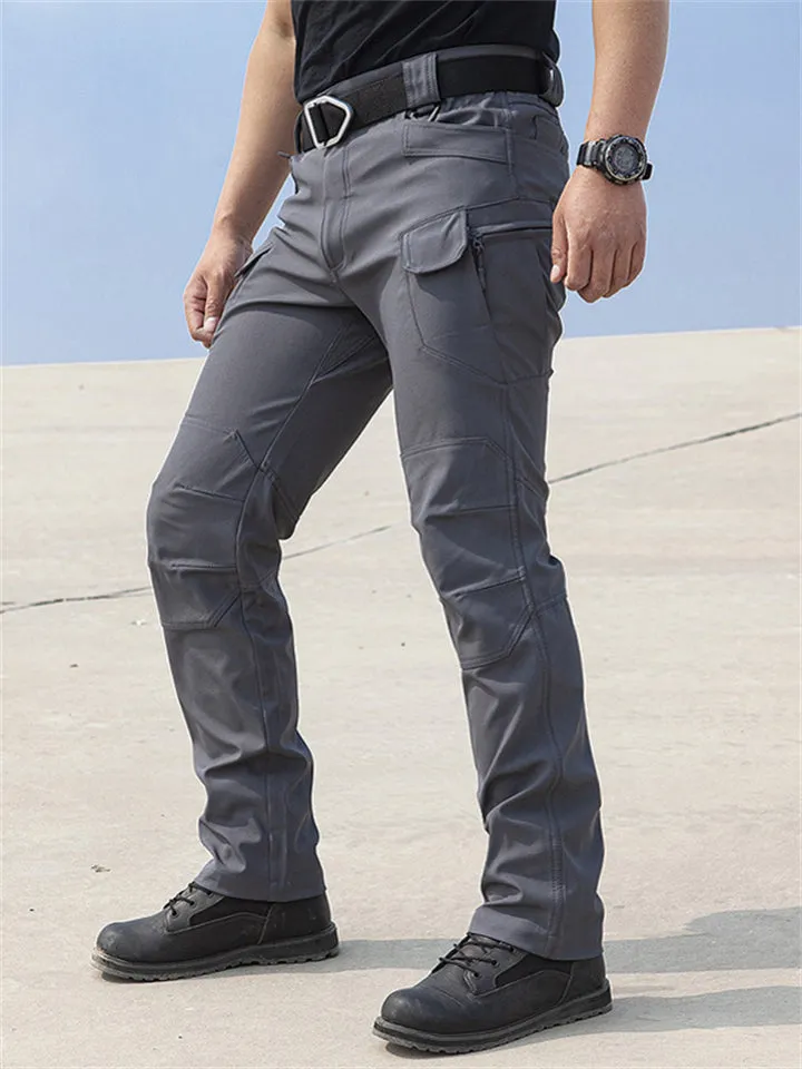 Men's Spring Autumn Training Climbing Elastic Trousers