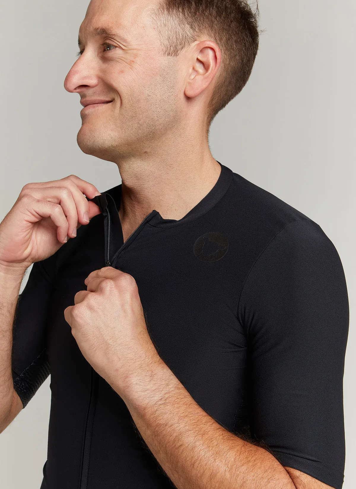 Men's Team SS Jersey - Black