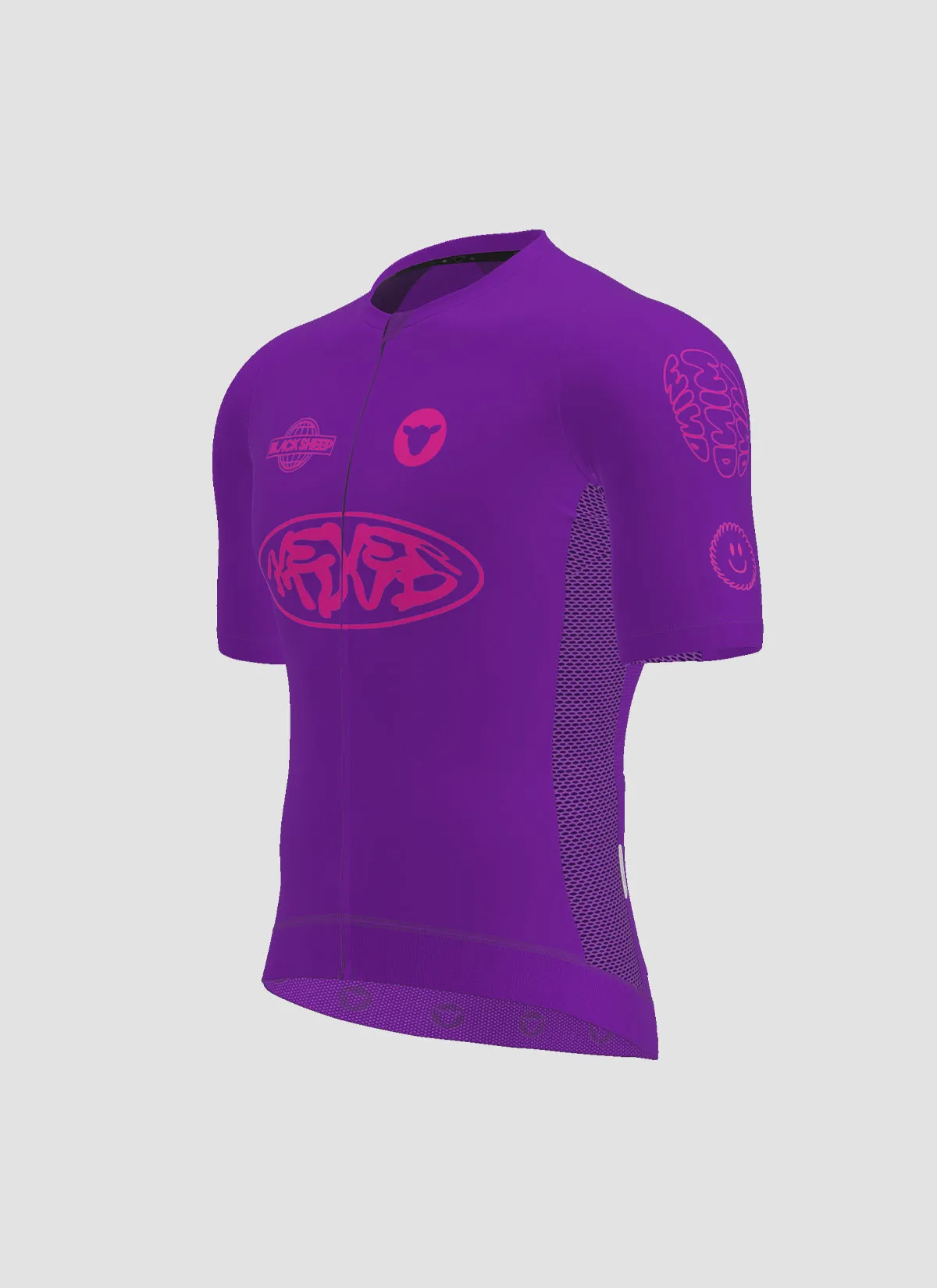 Men's Team SS Jersey - Never Mind Purple