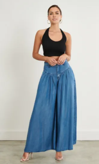 Mo Jack Flare Denim Pants
