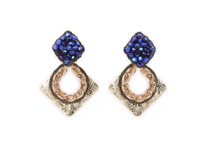 Modern style sapphire zirconia drops
