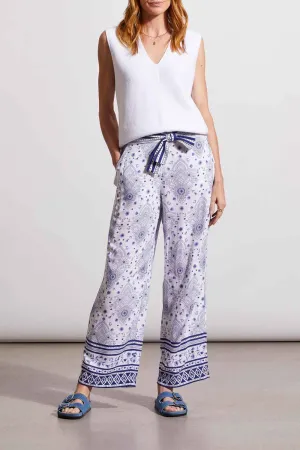 Morocco Blue Flowy Pant
