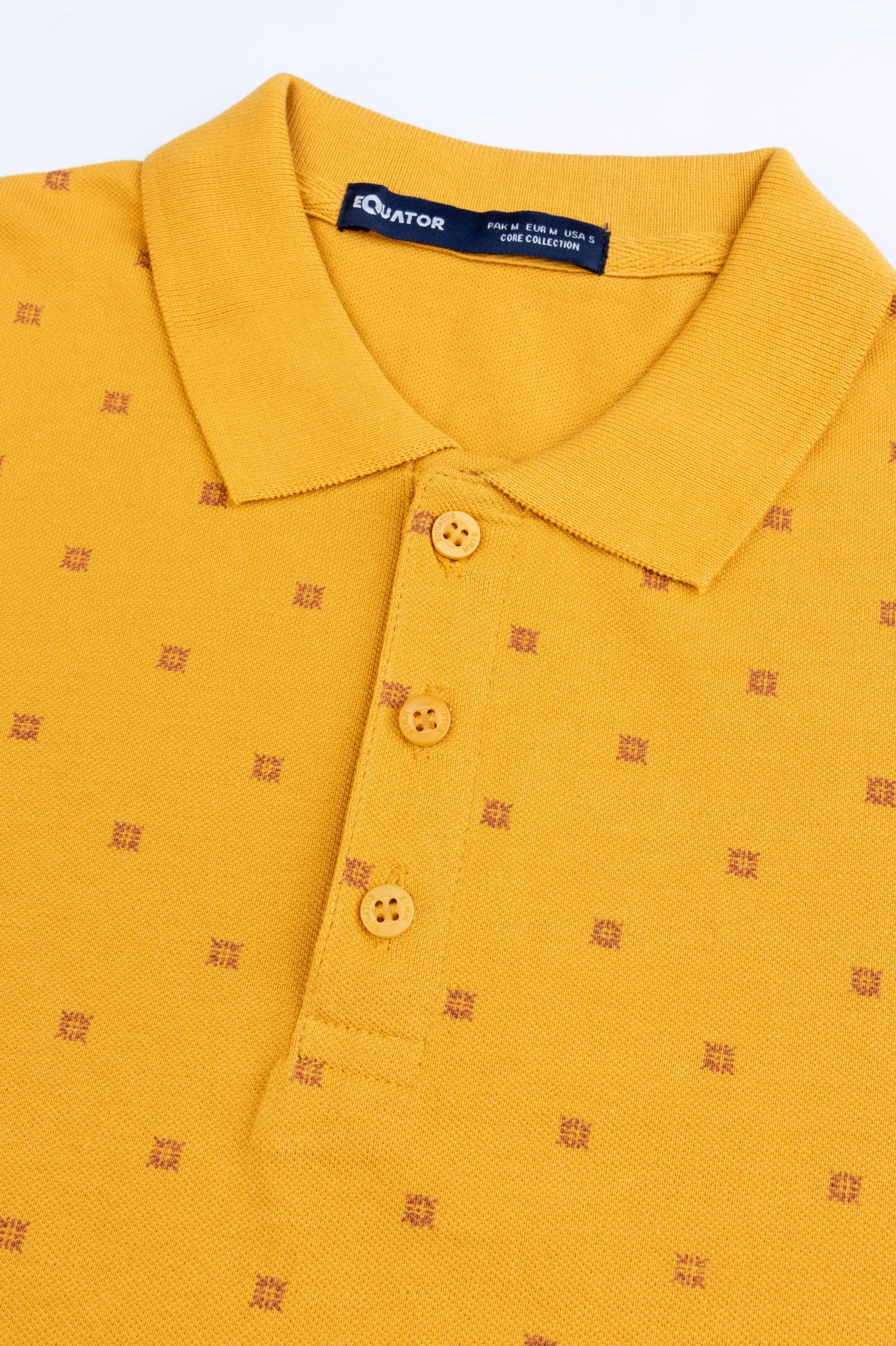 Mustard Collar T-Shirt