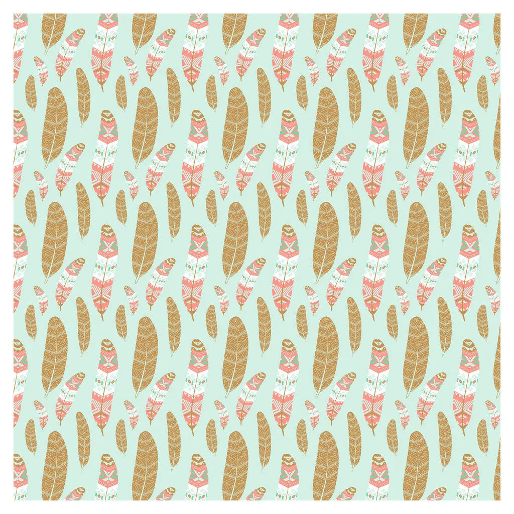 Navajo Aztec Tribal Feather Heat Transfer Vinyl Sheet