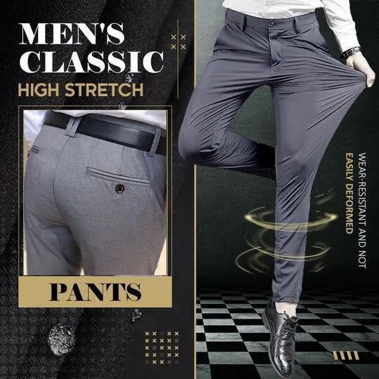NEW STYLEHIGH STRETCH MEN'S CLASSIC PANTS