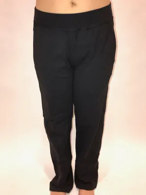 NINJA PANTS UNISEX BLACK MICROFIBER