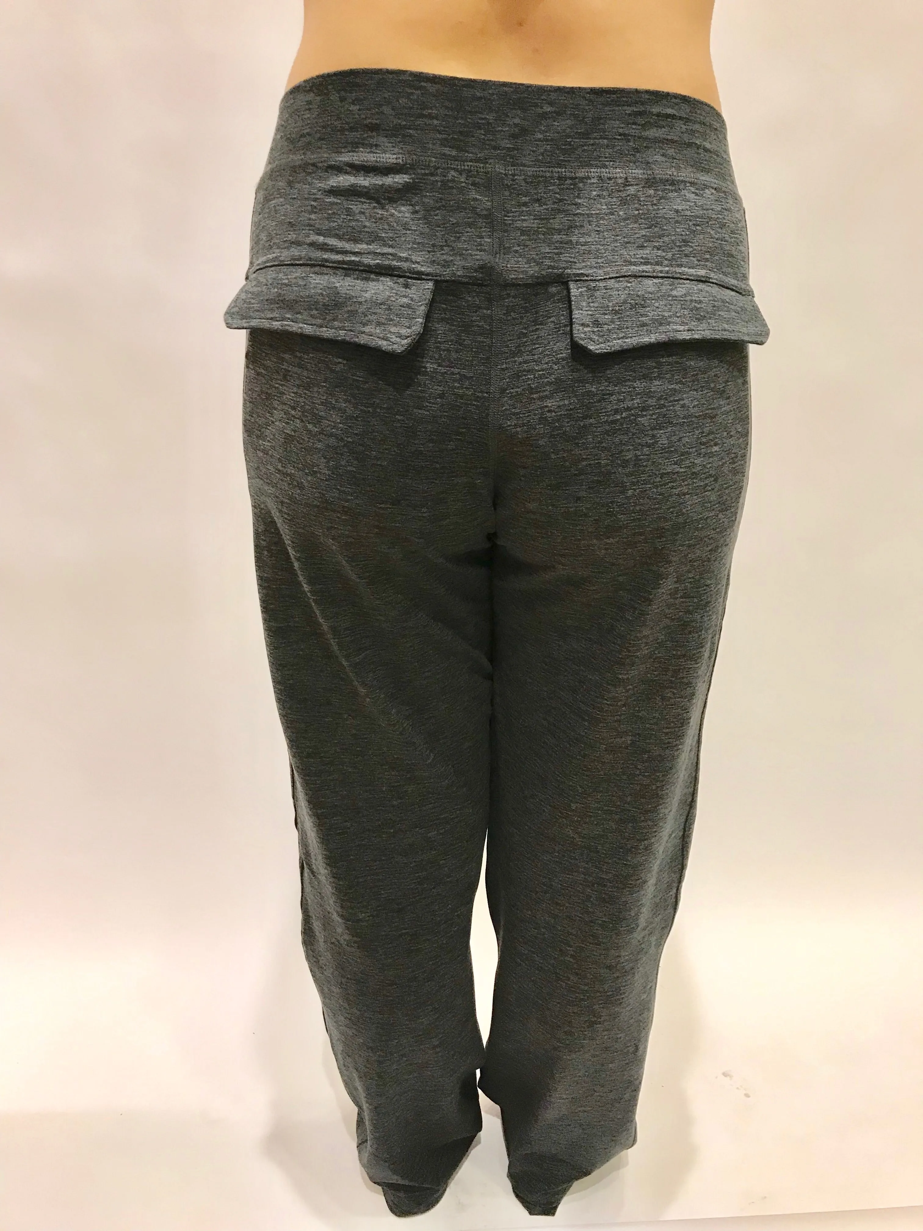 NINJA PANTS UNISEX DARK GREY MICROFIBER
