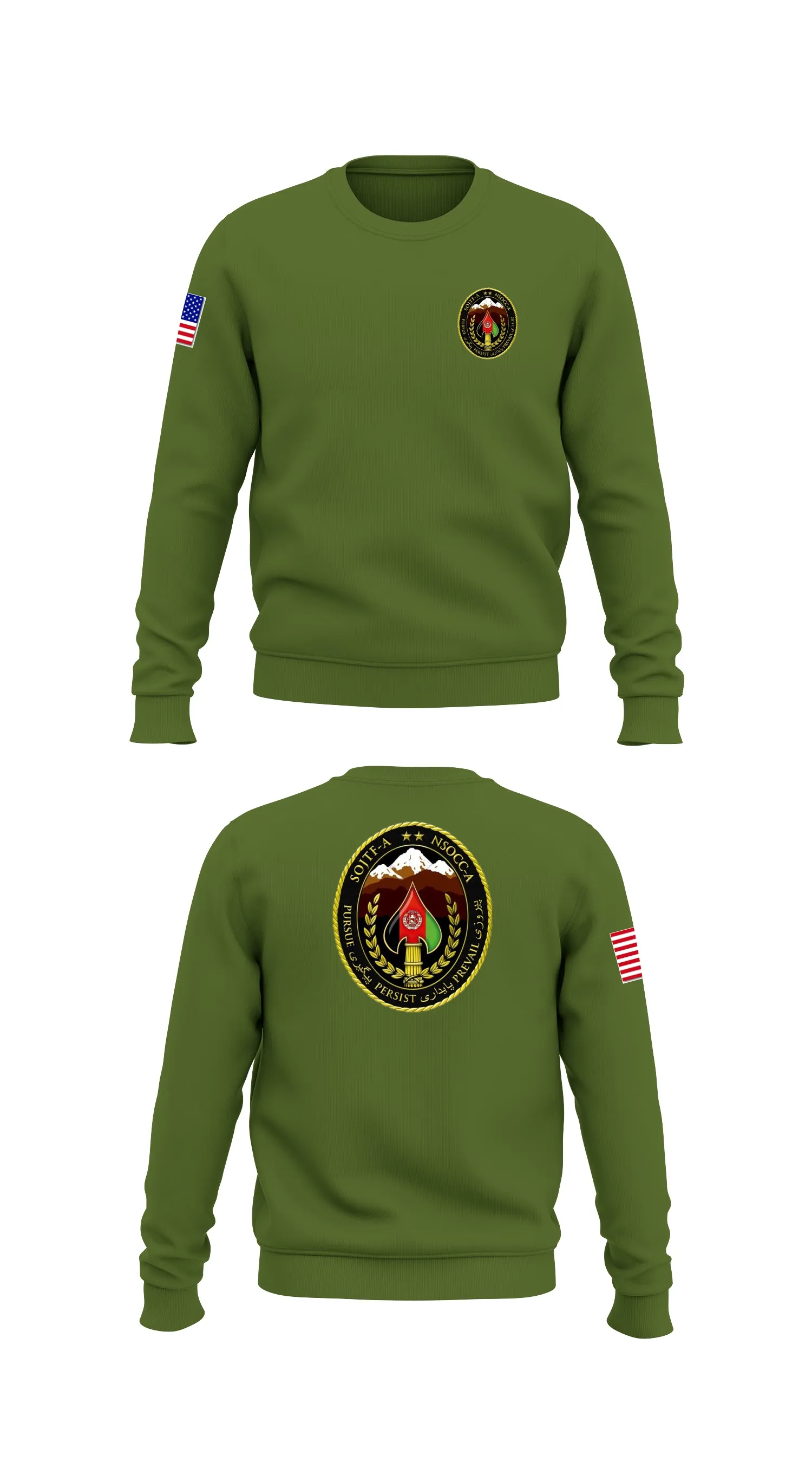NSOCC- A Store 1 Core Men's Crewneck Performance Sweatshirt - 50379982239