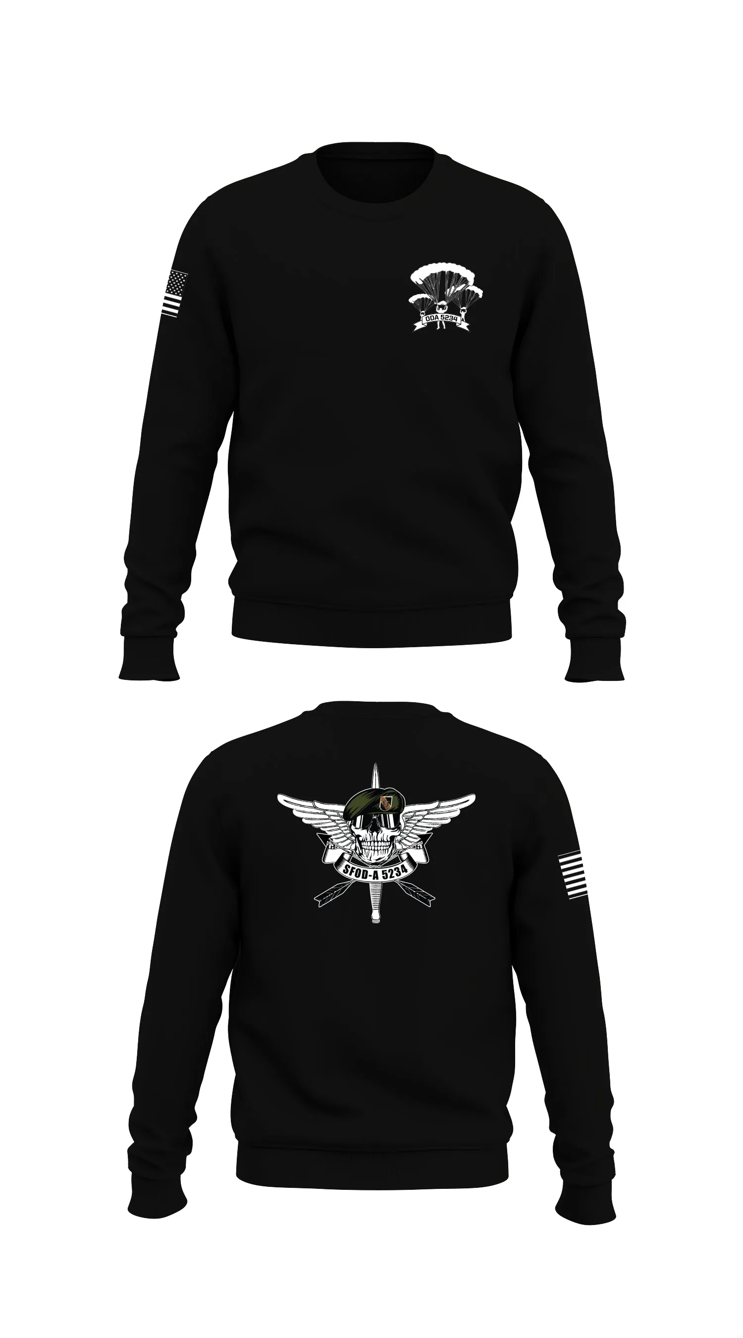 ODA 5234 Store 1 Core Men's Crewneck Performance Sweatshirt - q'S